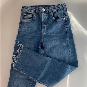 H&M Wide leg flared jeans